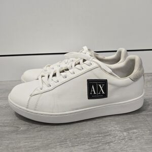 Giorgio Armani White Sustainable Men's Sneakers US Size 11